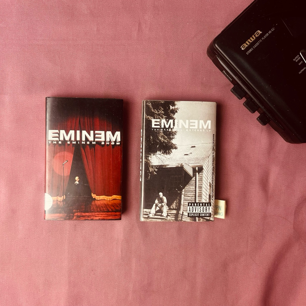 Medan Kaset - Kaset Pita Eminem Collection The Marshall Mathers LP / The Eminem Show Original Hip Ho