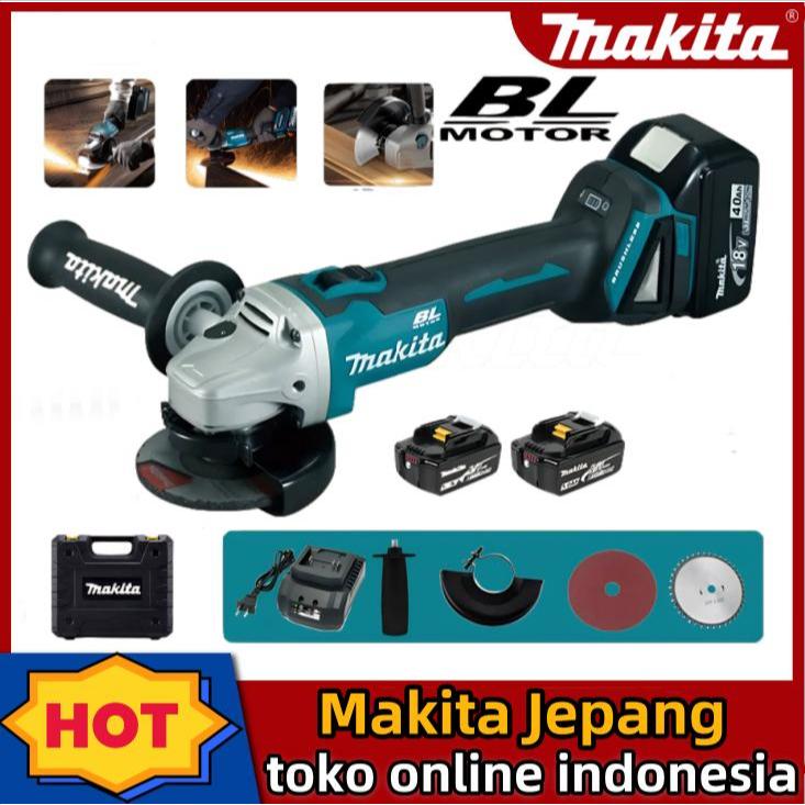 Makita DGA508Z Gerinda Sudut Nirkabel 18V