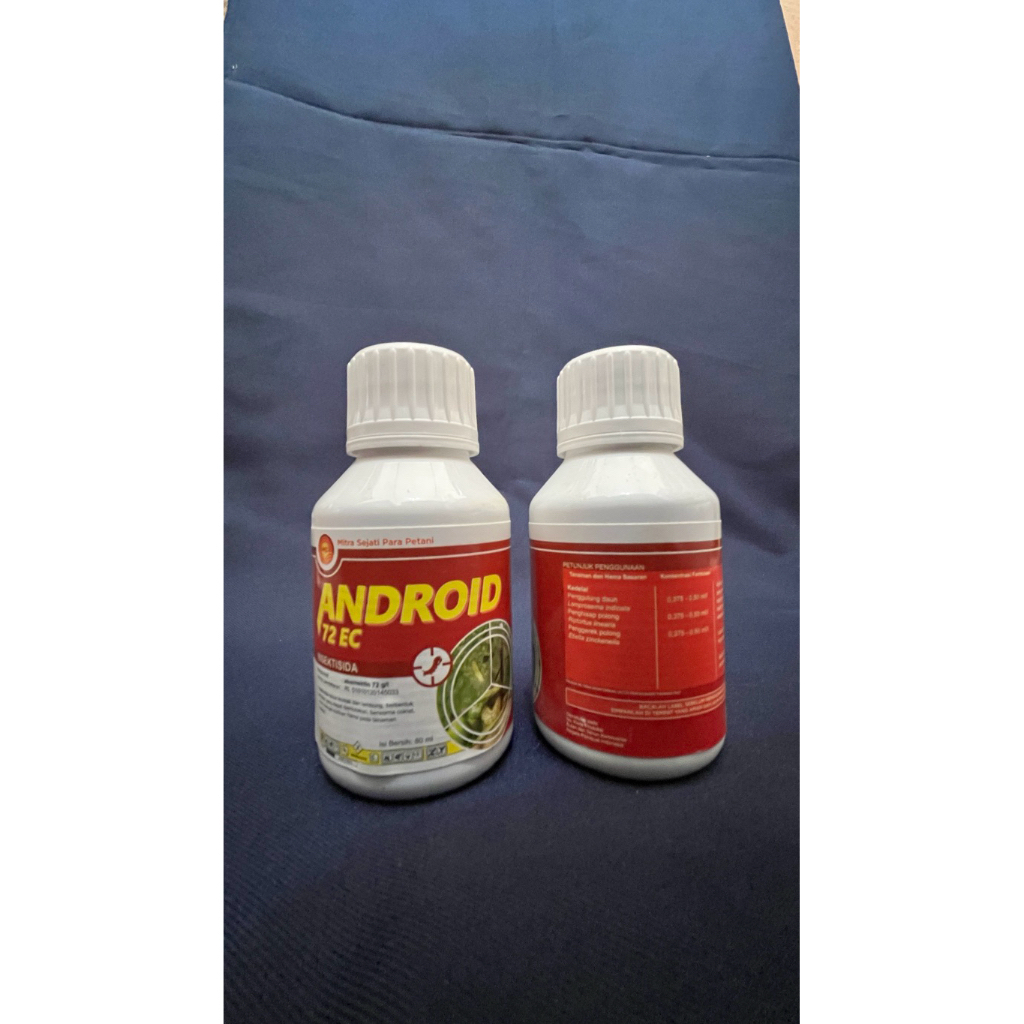 Android 72 EC Insektisida Abamektin 72 g/L – Obat Pengendali Hama Tanaman Isi 80 ml