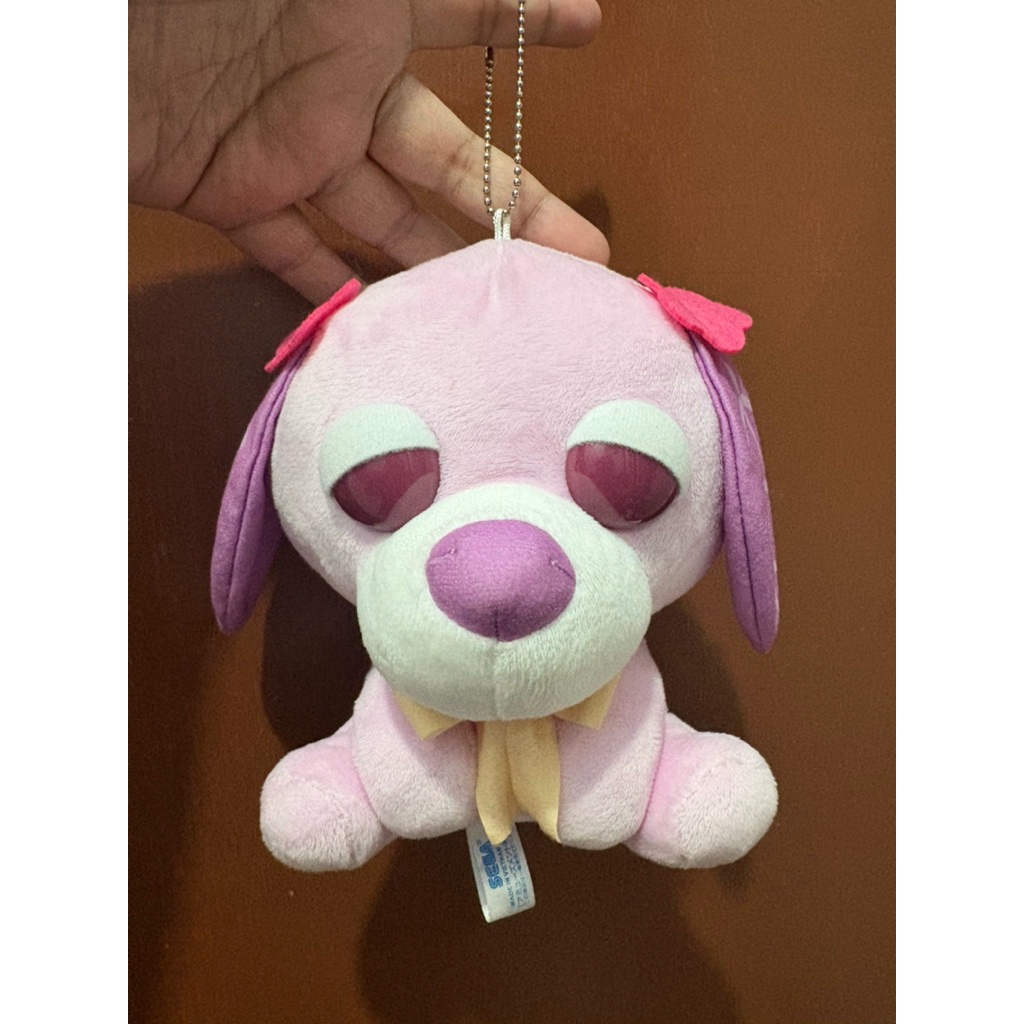 Boneka Gantungan Kunci Ocha Ken Hana Pink Purple