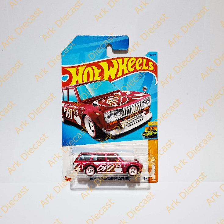 HotWheels Hot Wheels Super Treasure Hunt 71 Datsun Bluebird Wagon 510 Pink TH STH THS 2023