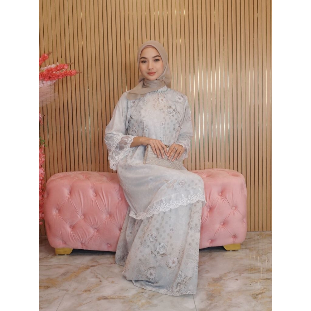 TAZKIA DRESS | GAMIS PREMIUM FLAMINGO BOUTIQE