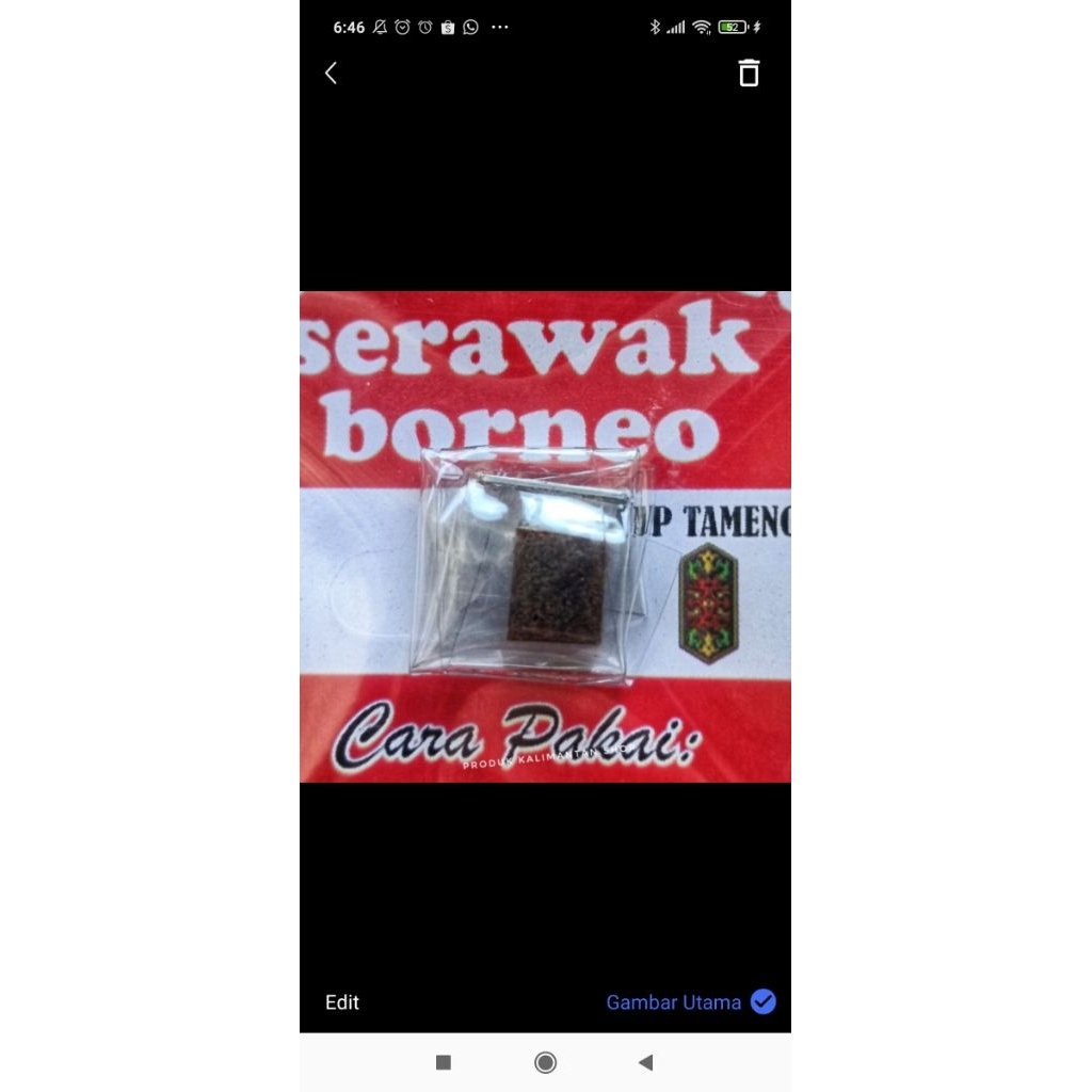 GAMBIR SERAWAK BORNEO ORIGINAL KALIMANTAN SILAHKAN