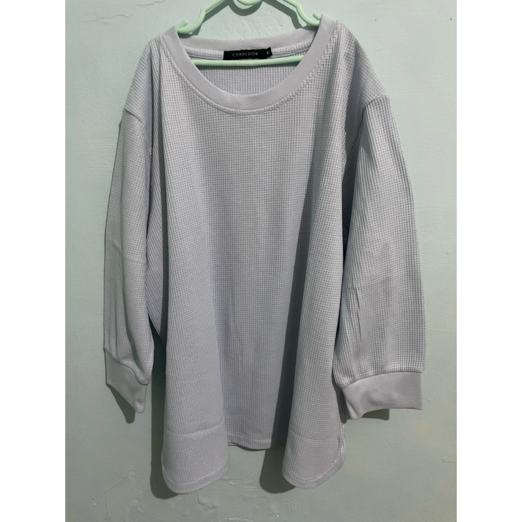 preloved connexti*n warna baby blue size xl