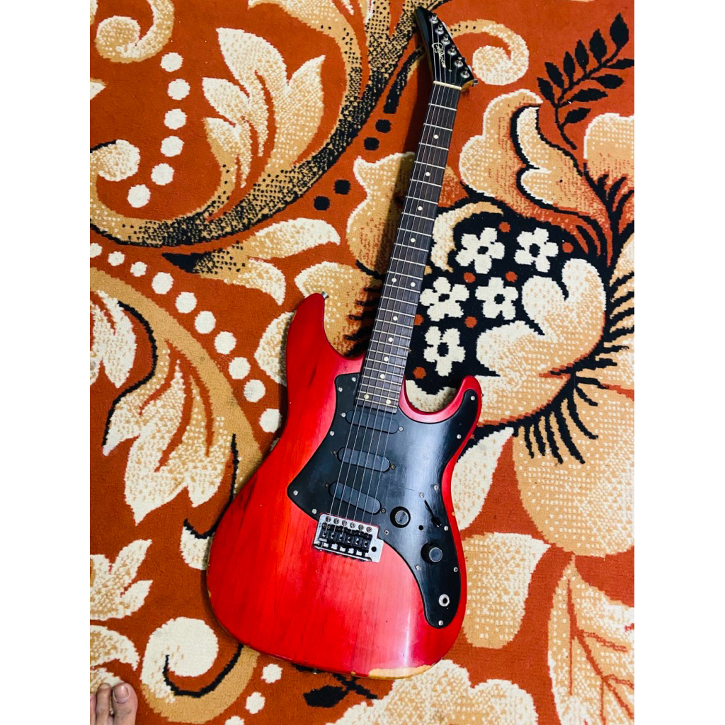 gitar bekas original rockson 24fret