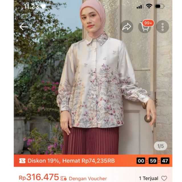 Lena Top HijabCHic (Preloved)