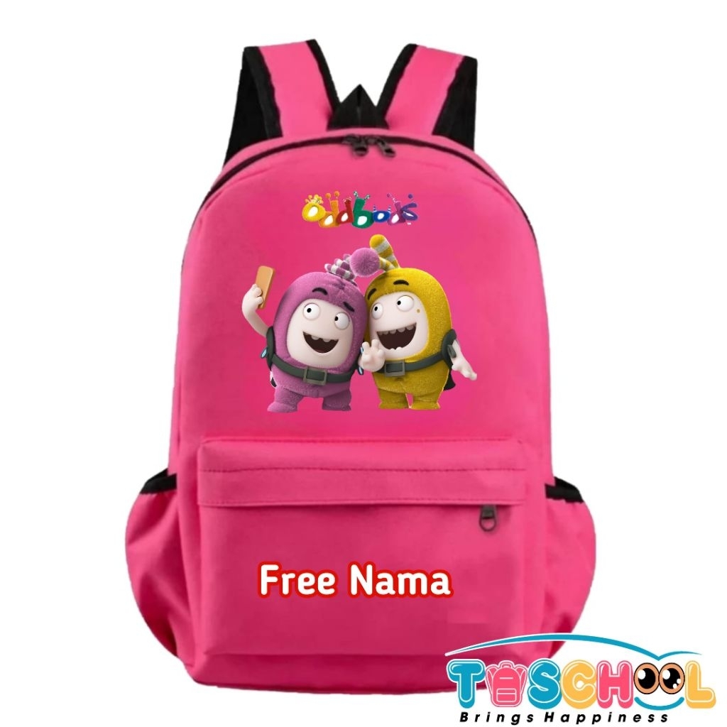 TAS RANSEL ANAK ODDBODS FREE NAMA