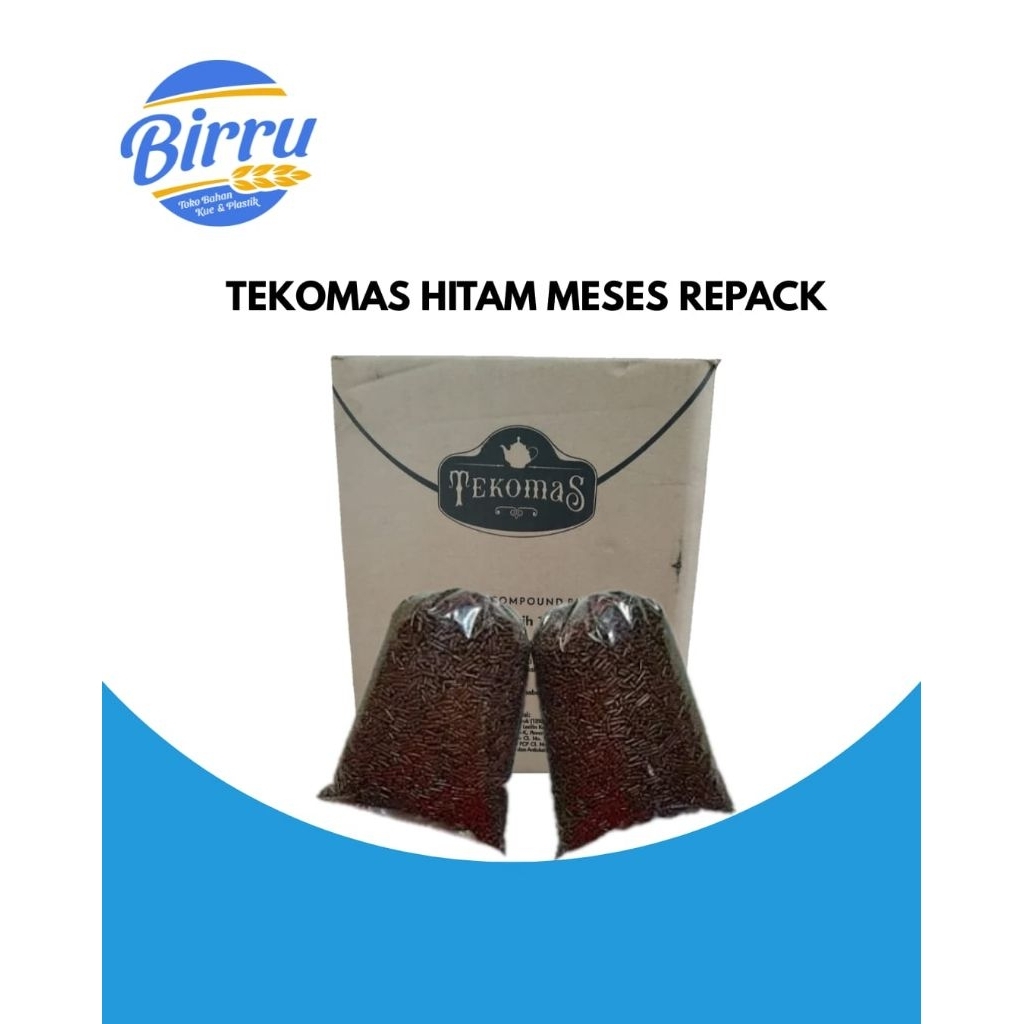 Tekomas Meses Hitam repack - Meses ekonomis, hitam, cocok untuk donat dan topping