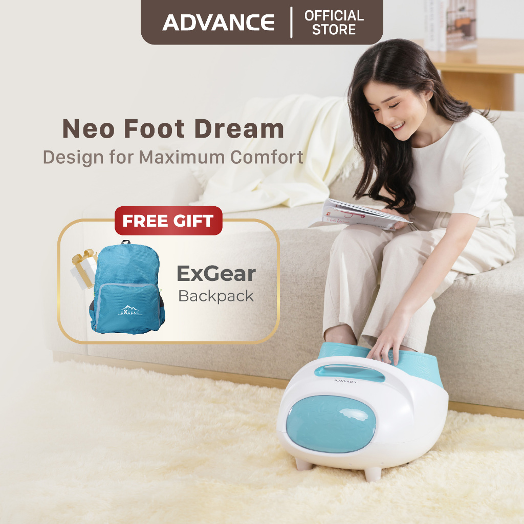 ADVANCE - Neo Foot Dream (HS8891) Foot Massager - Alat Pijat Refleksi Kaki Pemijat Getar Elektrik