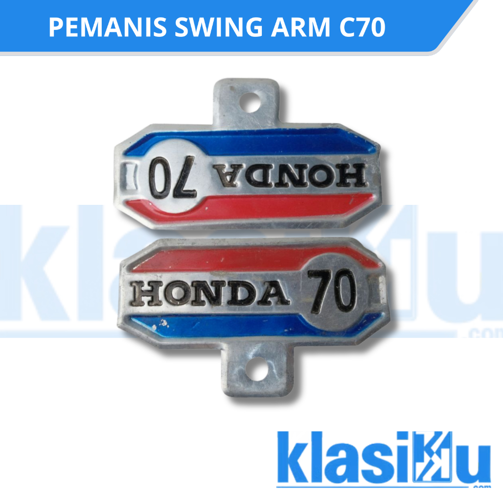 Pemanis Swing Arm Swingarem Honda C70 C70 Pispot C 70 Chrome Aksesoris Klasik Pemanis Swingarem Hond