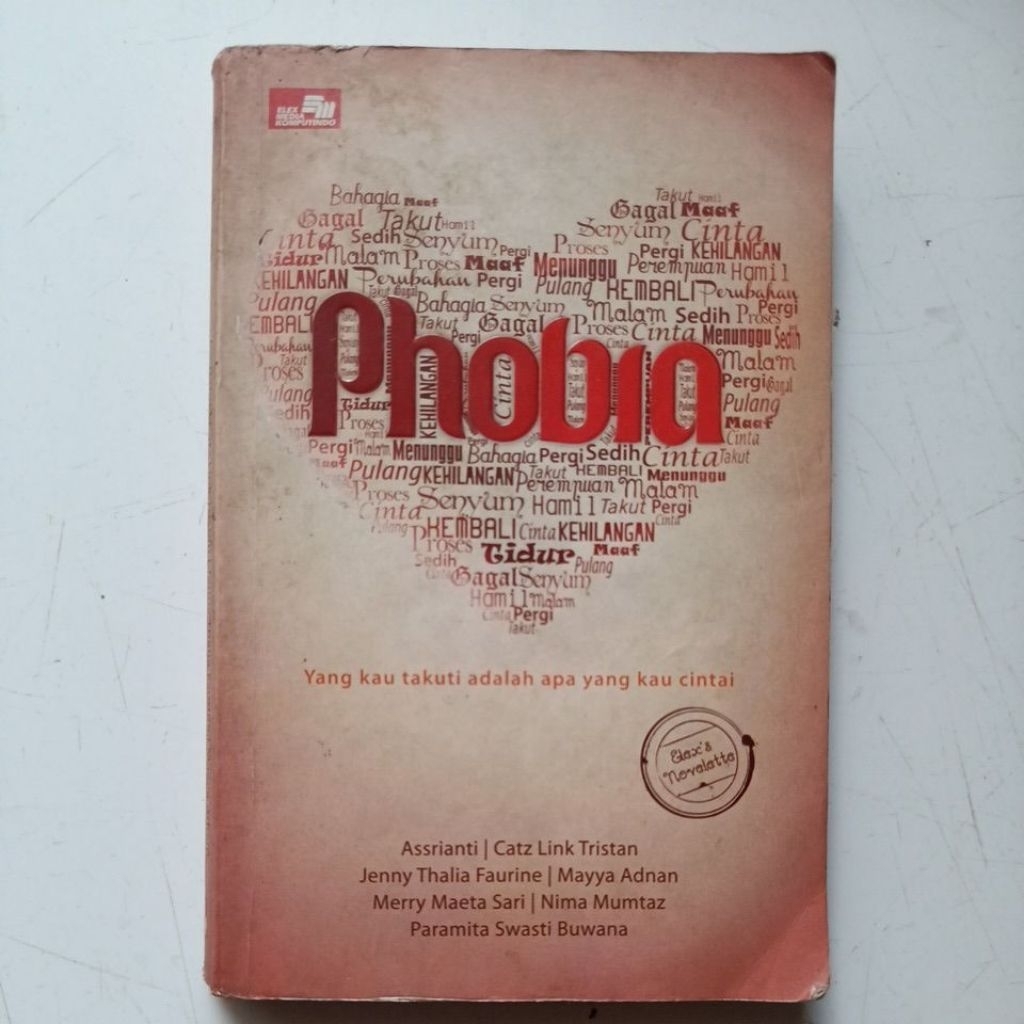 Novel preloved original - Phobia