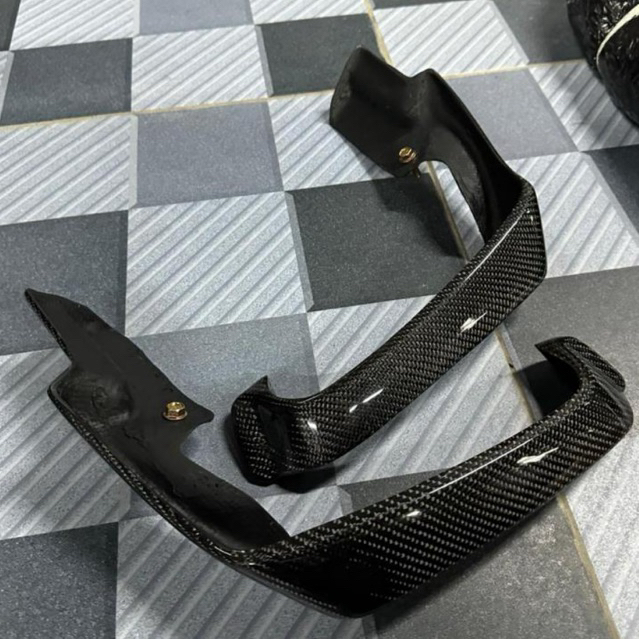 Winglet depan custom aerox alpha carbon kevlar asli