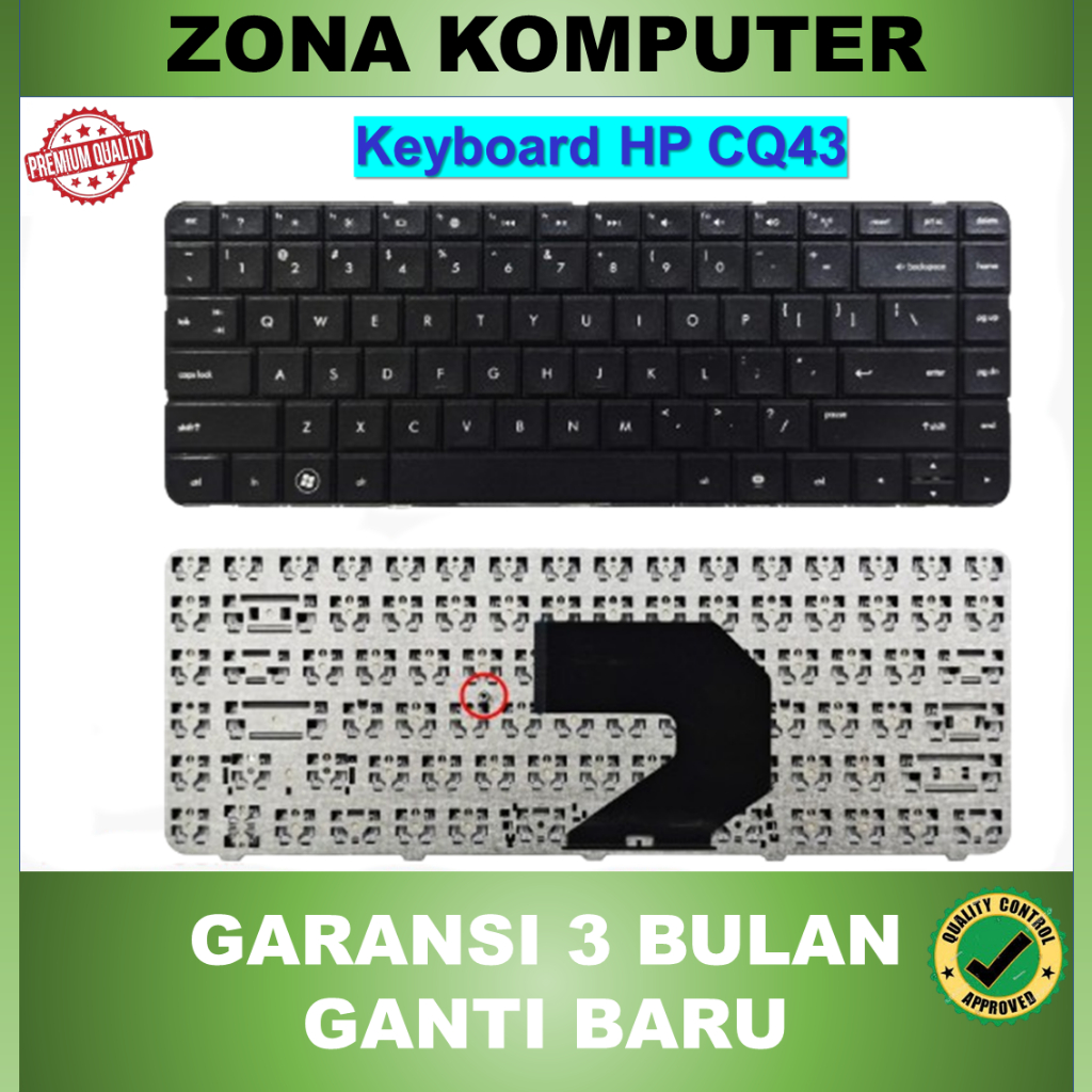Keyboard Laptop HP CQ43 CQ43 CQ43-100 CQ57 CQ45