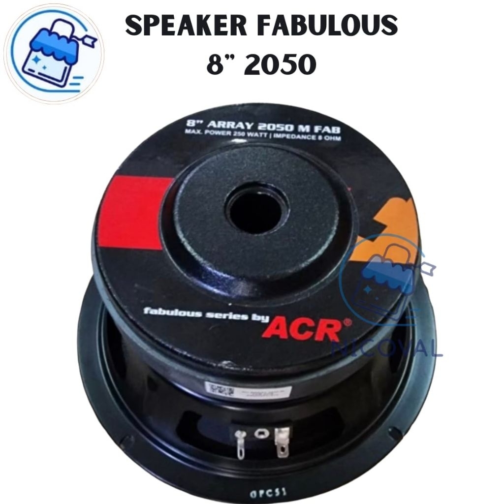 Speaker ACR Fabulous 8 Inch Array 2050 M