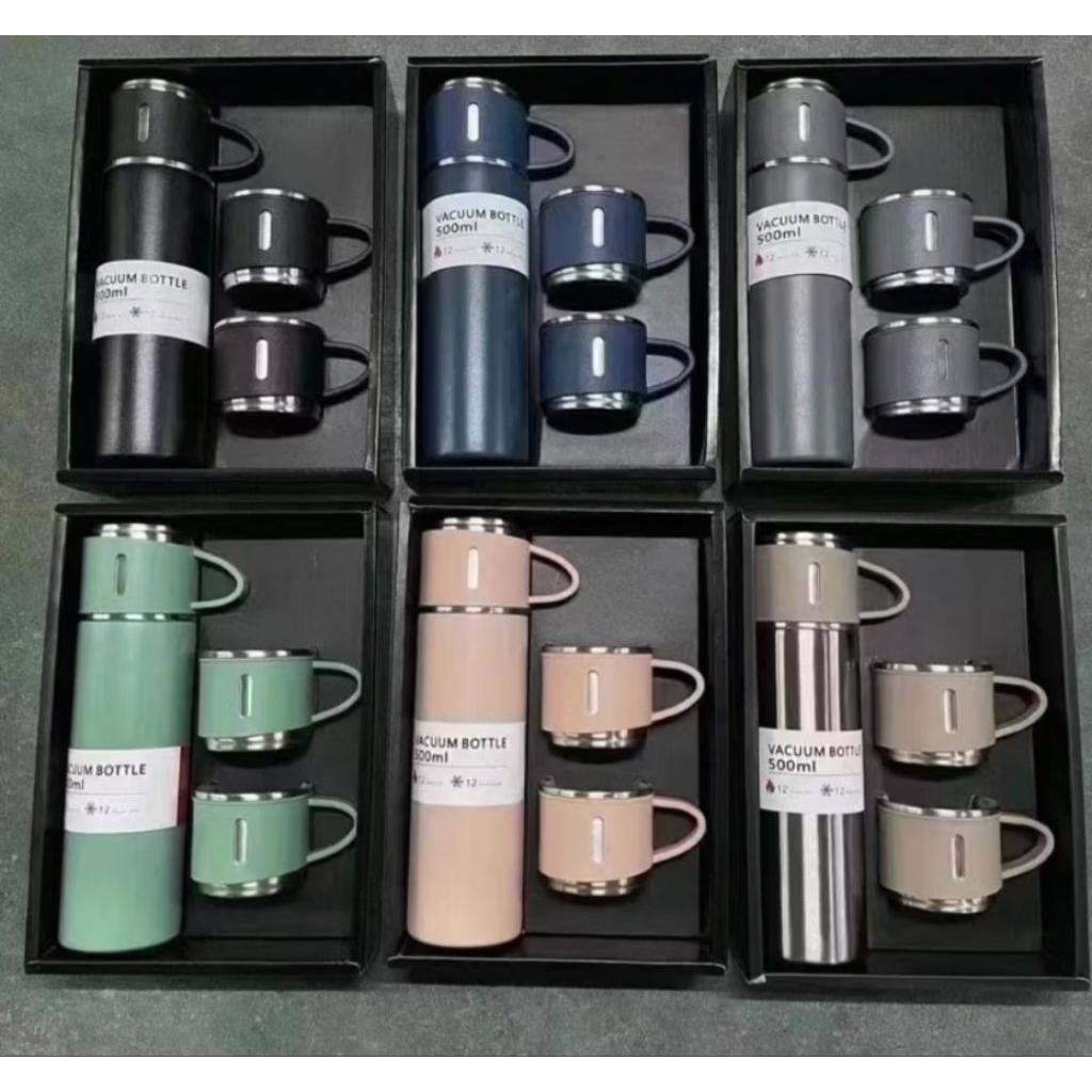 THERMOS VACUM FLASK SET SULTAN GROSIR TERMURAH