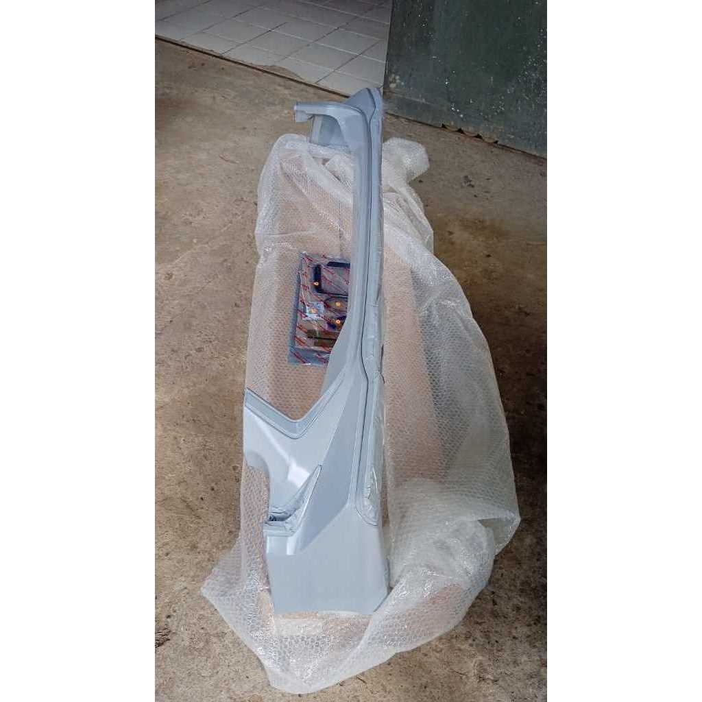 Spoiler Bumper Depan Toyota Agya 2021 GR Sport P5154-BZA0H-00 Inculde Karet