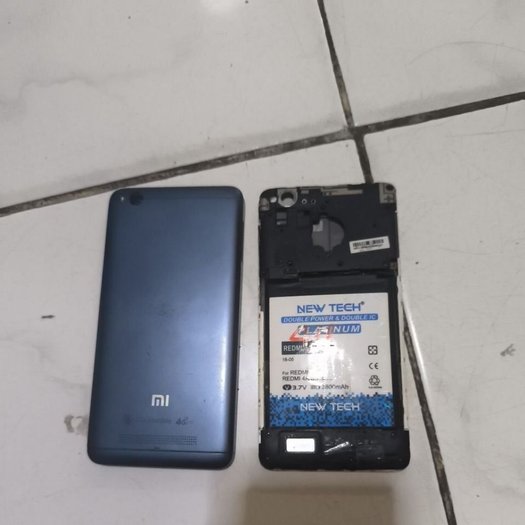 paket redmi 4a bezzel+buzzer speaker+papan cas+backdoor+fleksibel cas+lcd gambling