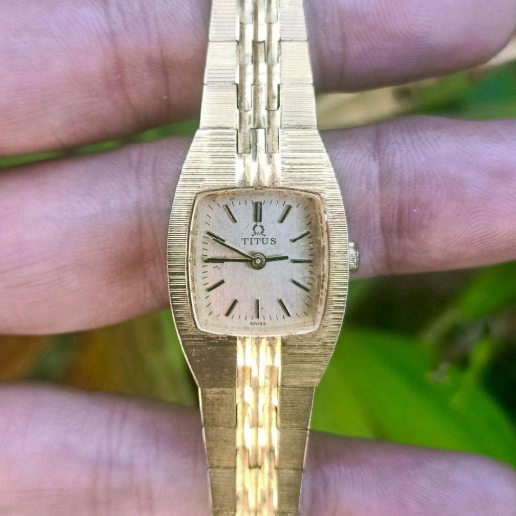 Jam Tangan Titus Manual Winding Ladies Original