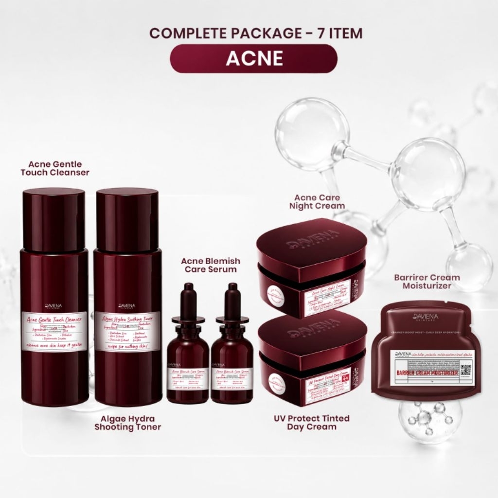 Davienaskicare acne series | DAVINA SKINCARE | DAVINA | Daviena | davienaskincareofficial | daviena 
