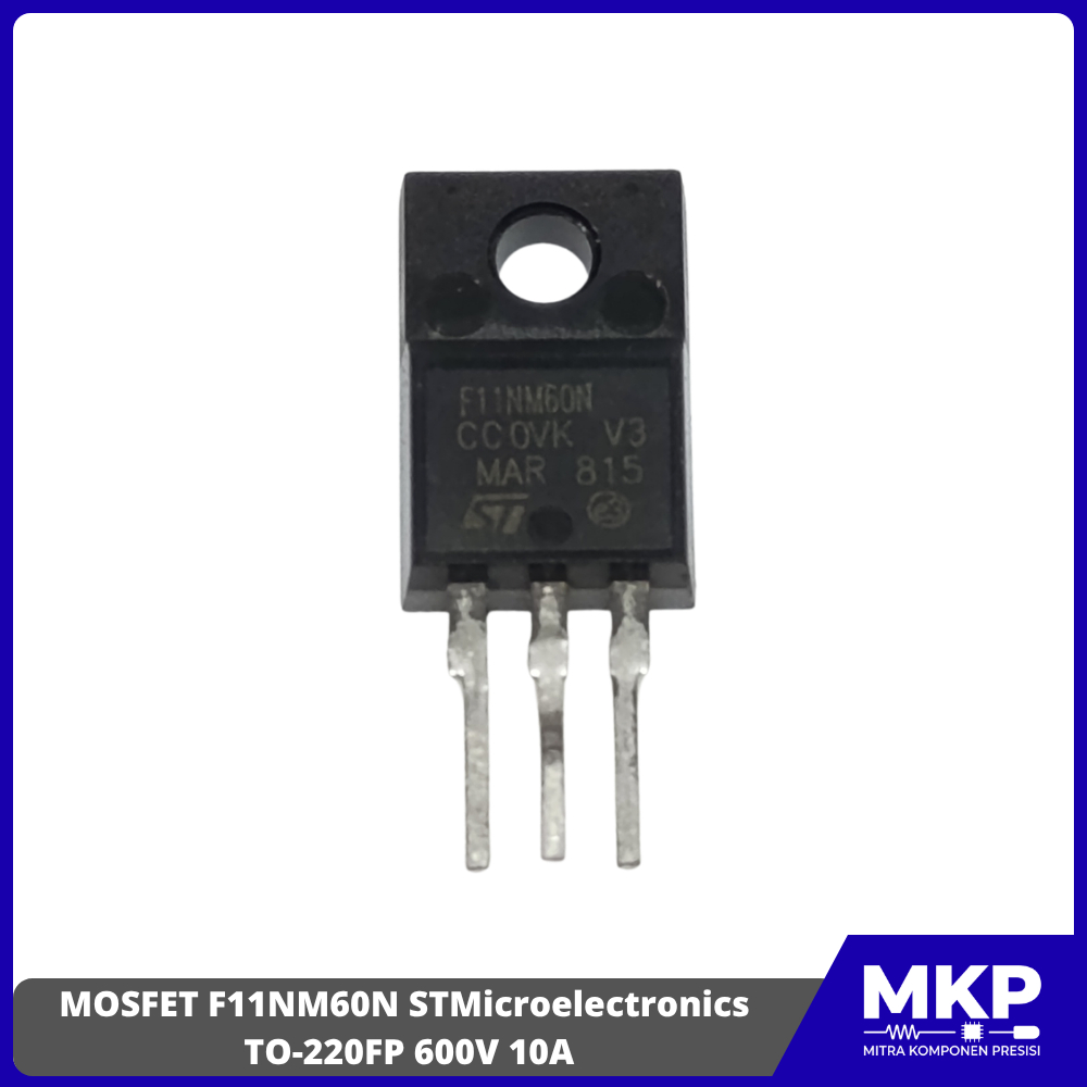 MOSFET F11NM60N STMicroelectronics TO-220FP 600V 10A N-CHANNEL POWER MOSFET ORIGINAL