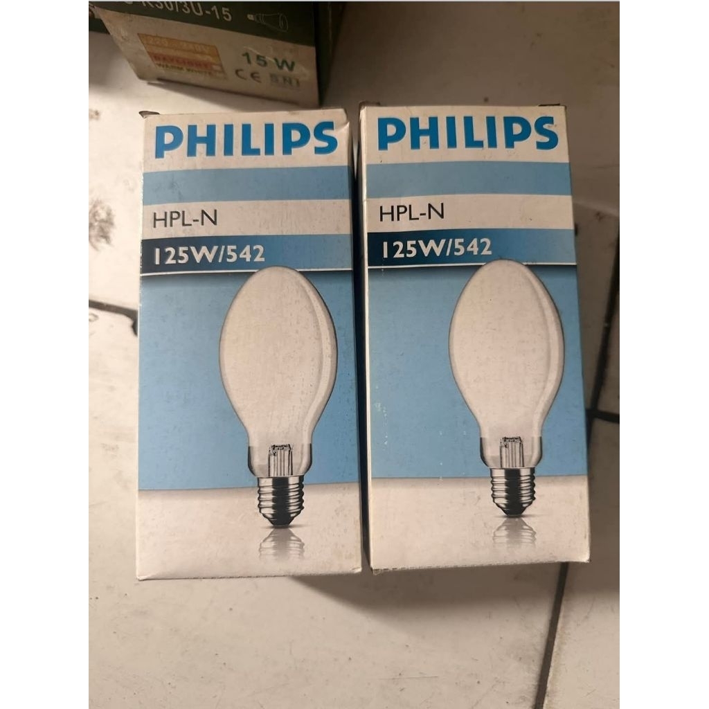 Lampu Philips Hpln 125 watt original philips