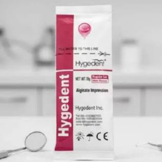 Hygedent Alginate Impression Material Sachet 18g Mint Regular Set / Bahan Cetak Gigi Alginat / Bubuk