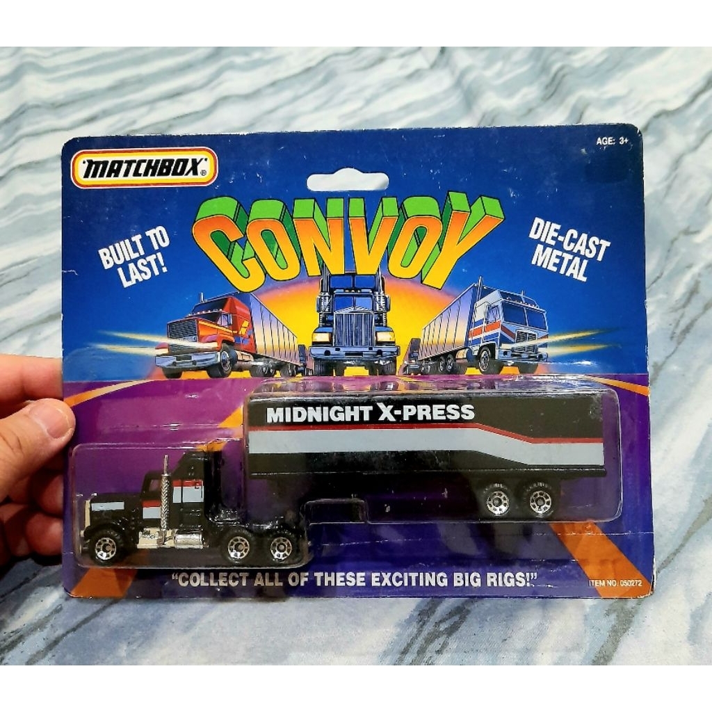 MATCHBOX CONVOY VINTAGE 1991 MIDNIGHT X-PRESS VVHTF