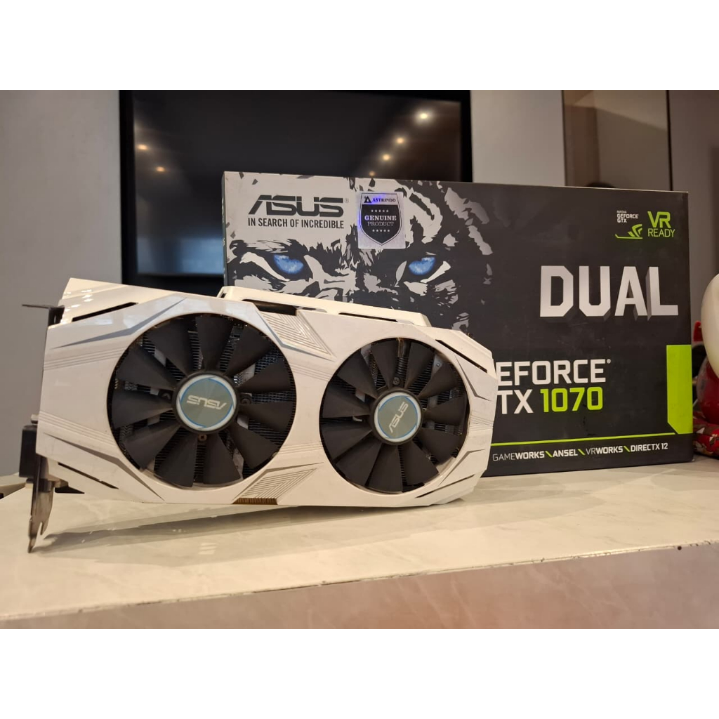 VGA ASUS DUAL GTX 1070 / GTX1070 OC 8GB GDDR5 | Second 2ND