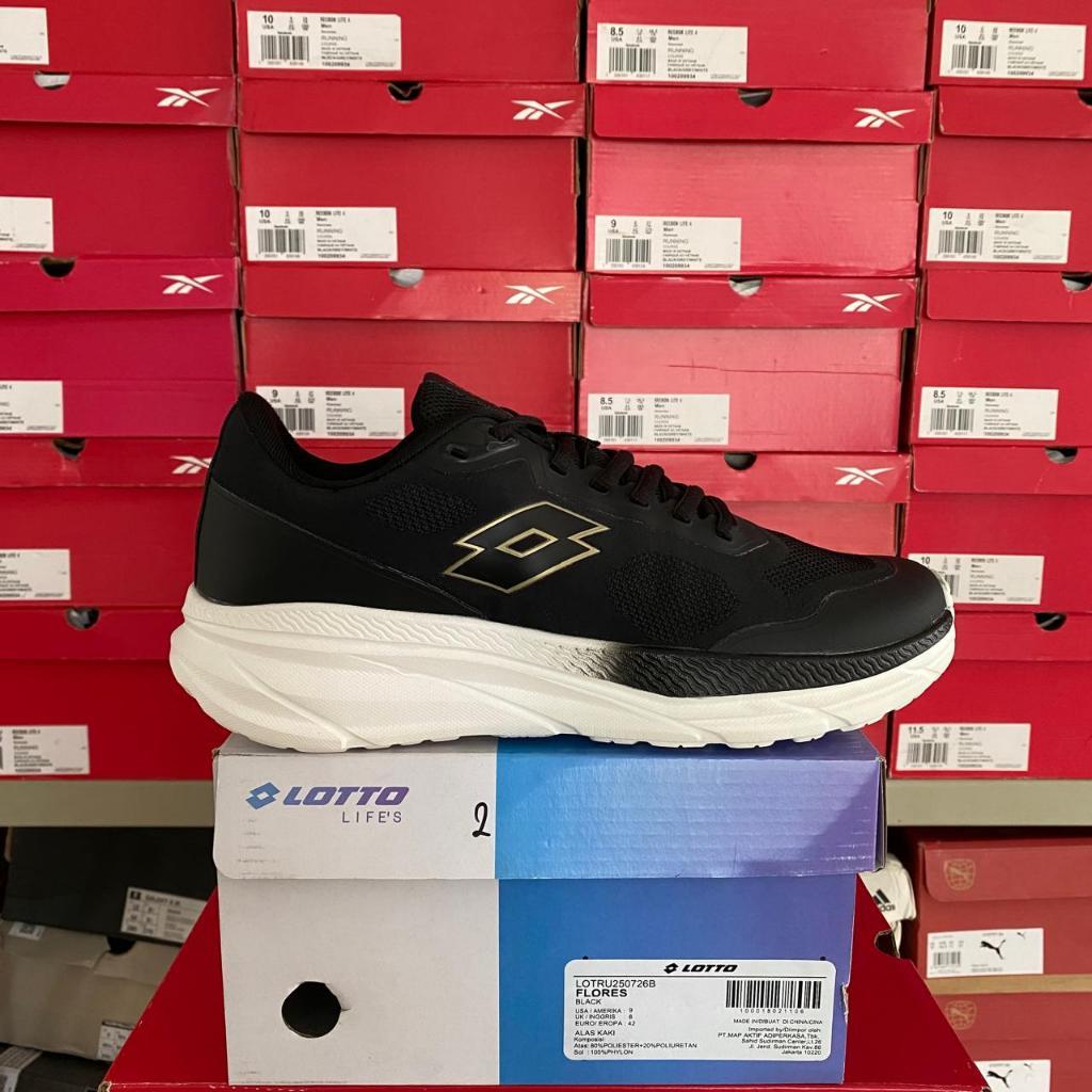 Lotto Flores Black Men Shoes Original