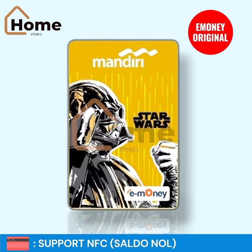 KARTU ETOLL EMONEY MANDIRI ORIGINAL LIMITED EDITION - STAR WARS