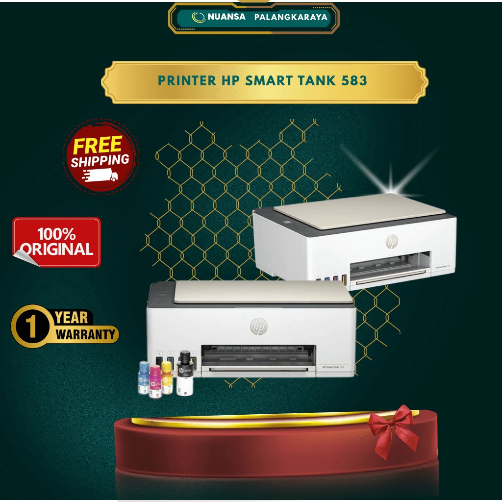 Printer HP Smart Tank 583 Ink Tank Printer Multifungsi