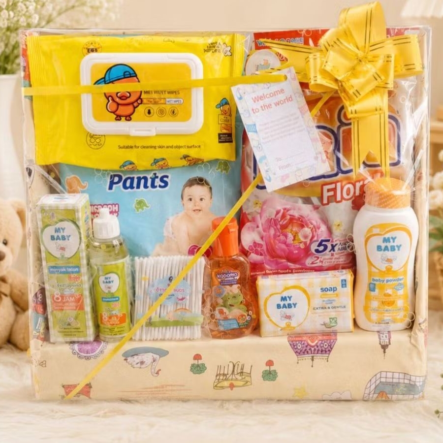 Parcel bayi sabun baru lahir jumbo sabun komplit untuk bayi laki laki bayi perempuan