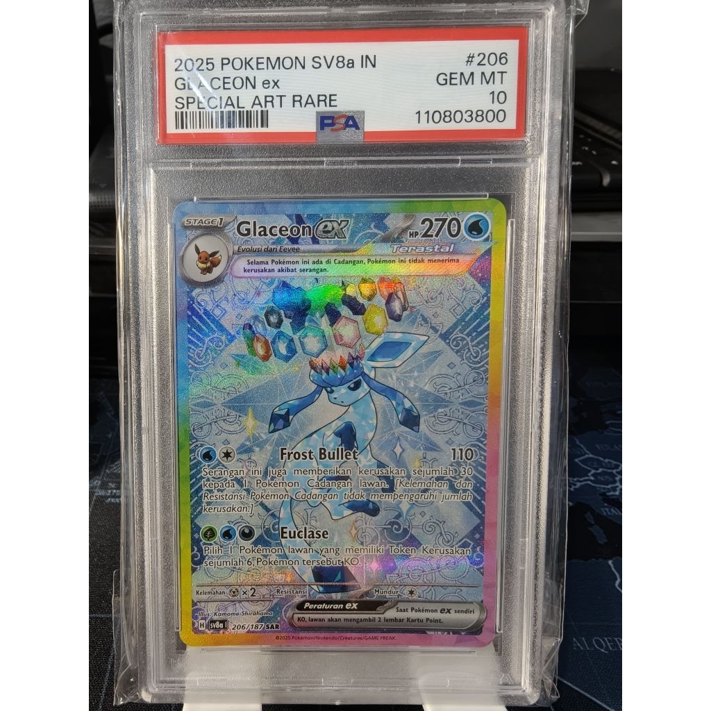 PSA 10 GLACEON EX SAR ID FREE 1 SAR RANDOM