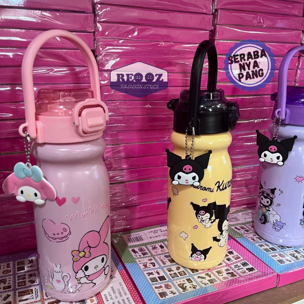 Botol minum anak S4nr10 600ml anti bocor