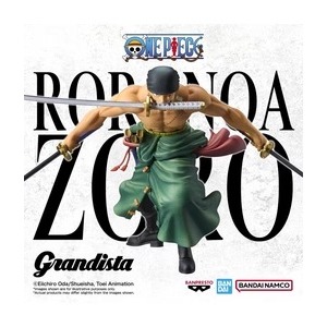 Banpresto One Piece Grandista Roronoa Zoro action figure
