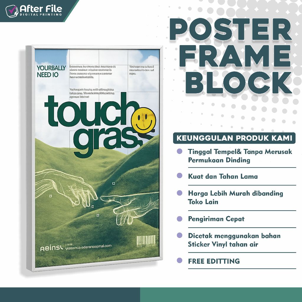 POSTER FRAME BLOCK