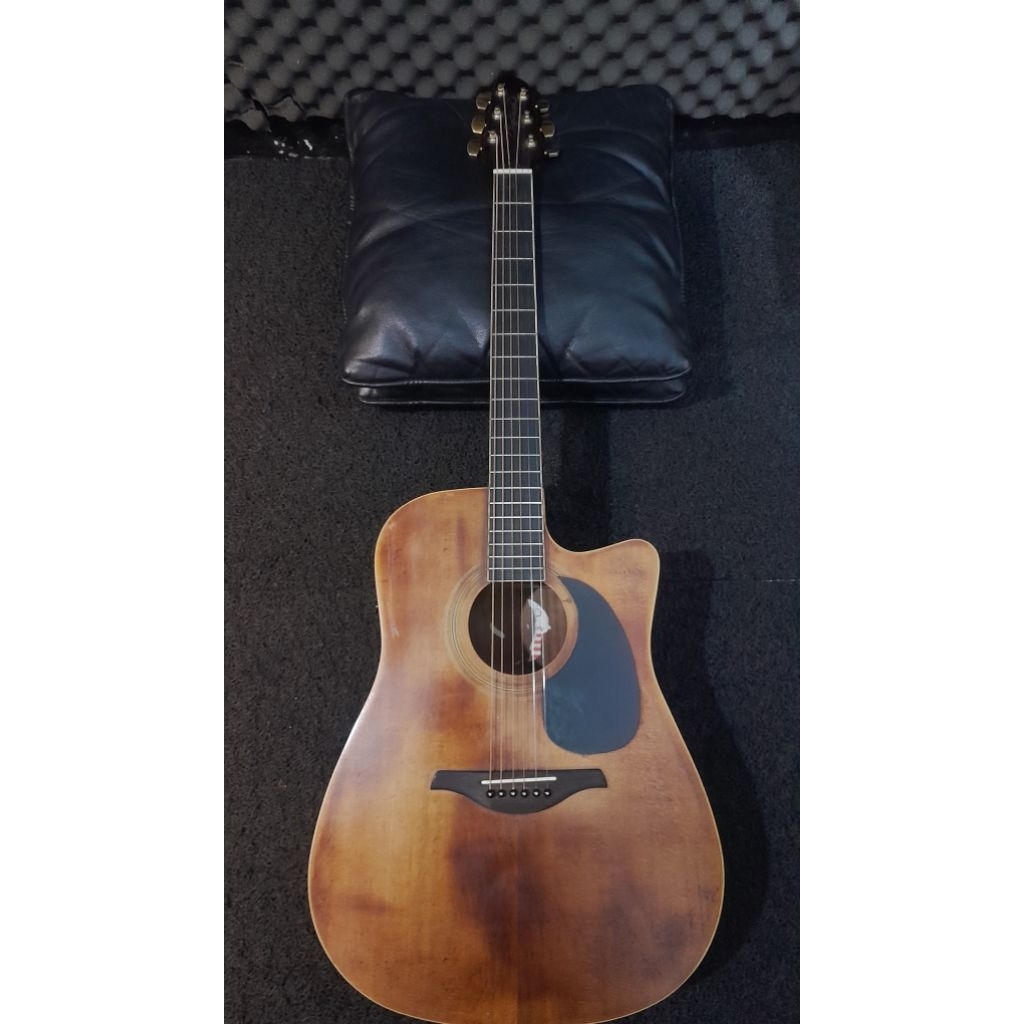 Gitar akustik elektrik craftman original lawas/vintage second siap pakai