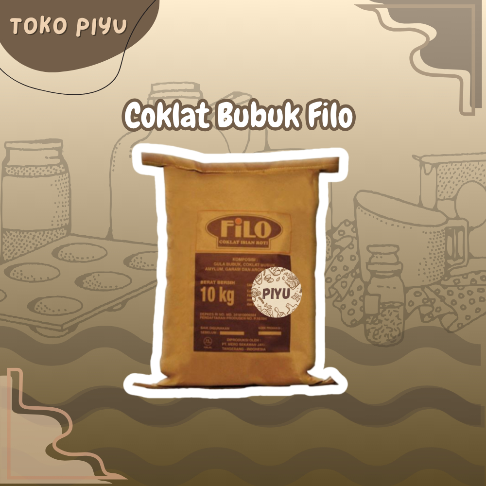 Coklat Bubuk Manis FILO Repack 250 gram