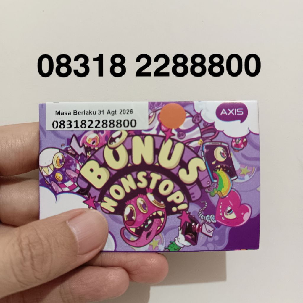 NOMOR CANTIK AXIS kartu perdana axis