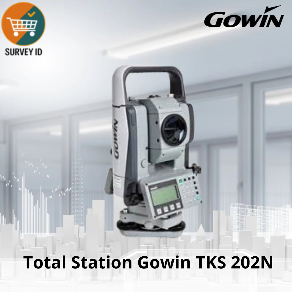 Total Station Gowin TKS 202N Reflectorless 500M Bekas Bergaransi