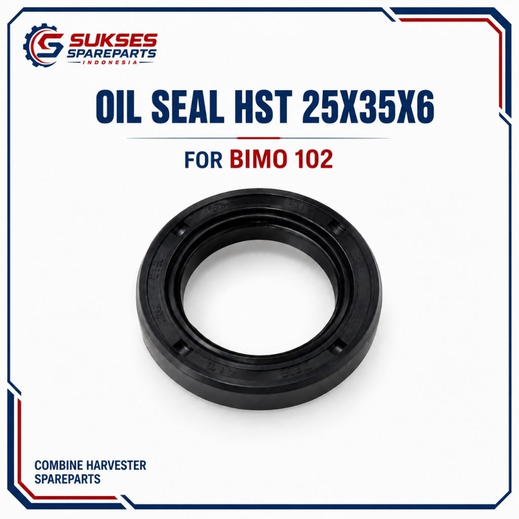 SEAL HST BIMO 102 25X35X6 | Grosir Spareparts Combine