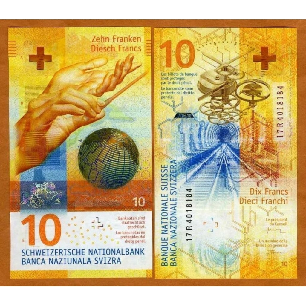 UKA Switzerland 10 Francs 2017