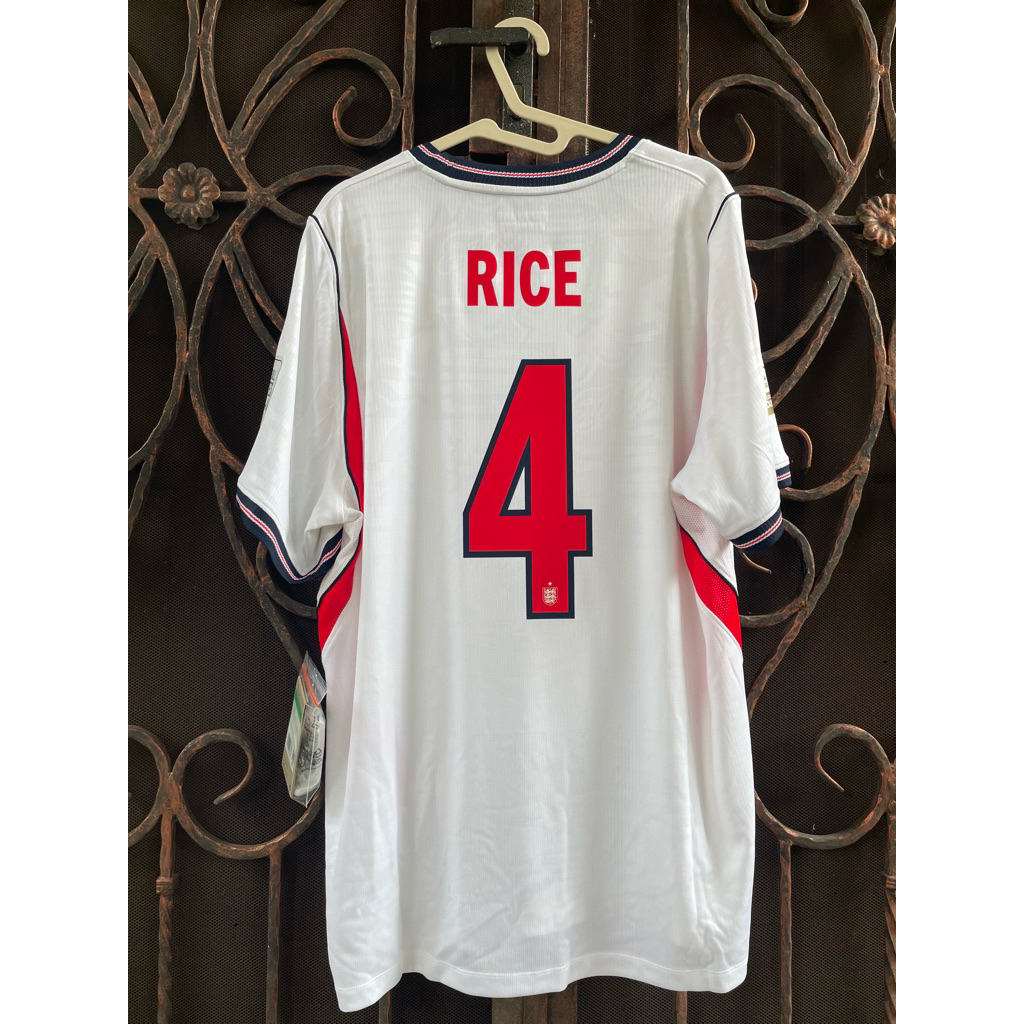 Jersey Kaos England Inggris Home 2026 Original nameset Rice Original