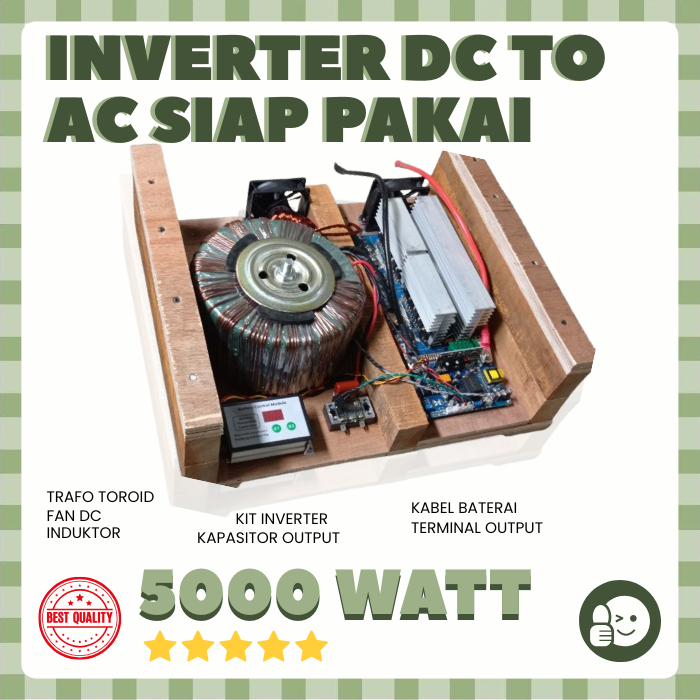 INVERTER LF TOROID 48V 5.000 WATT 5000w