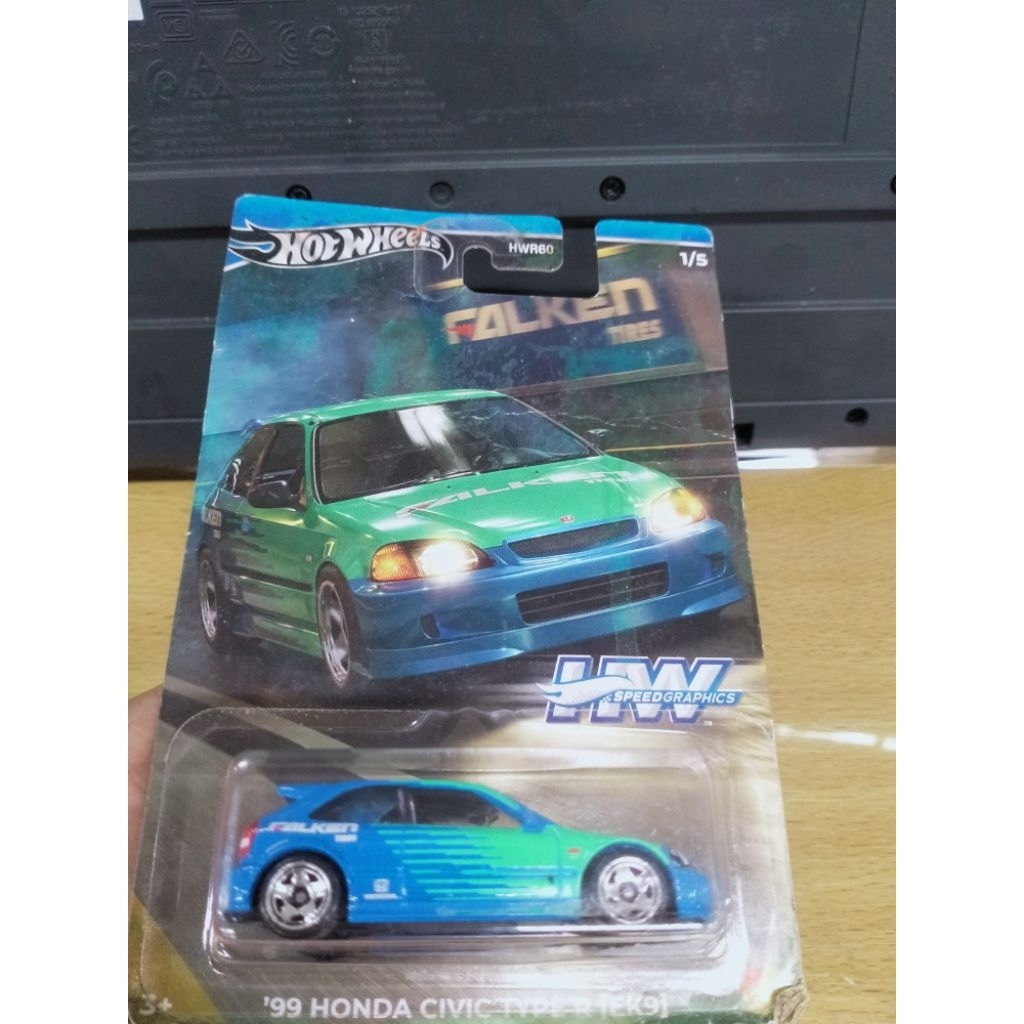 Hot Wheels '99 Honda Civic Type R