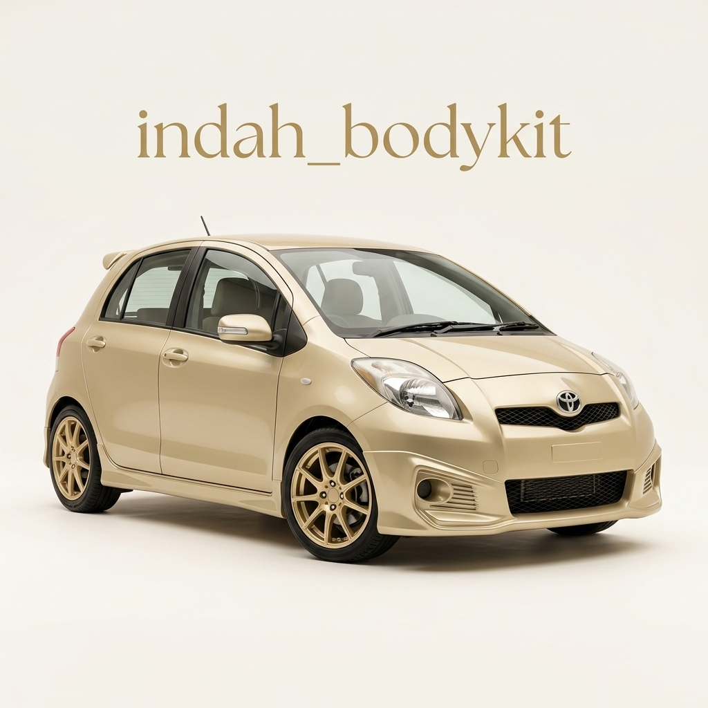AKSESORIS MOBIL BODYKIT TOYOTA YARIS 2006 2007 2008 2009 2010 2011 UP TRD