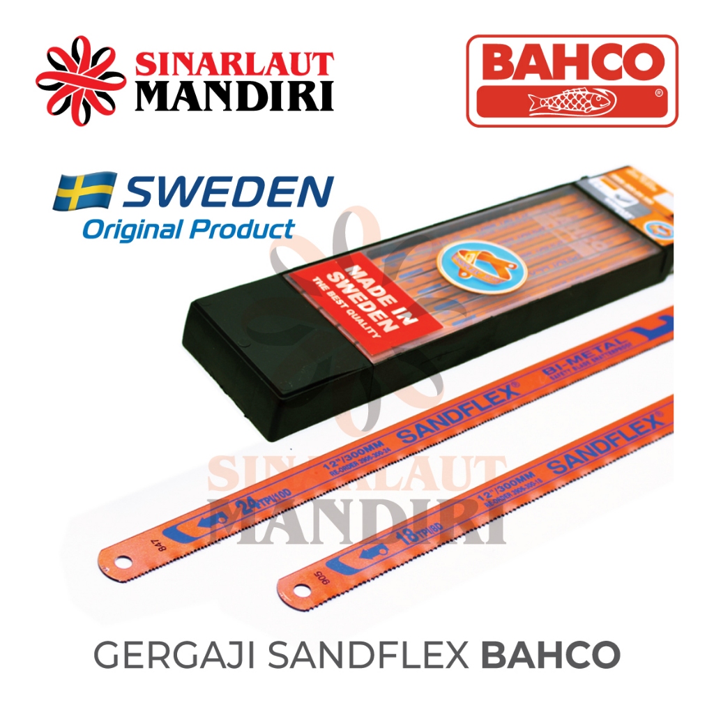Gergaji Sandflex Bahco / Mata Gergaji Besi Sanflex