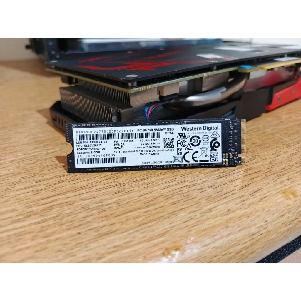 SSD NVME WD PC SN730 512GB