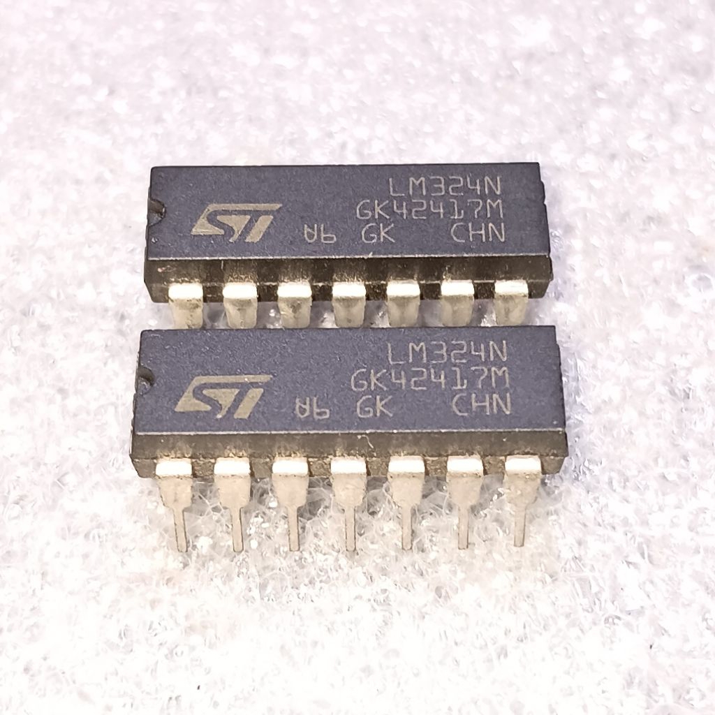 IC LM324N Quad Op-Amp Bipolar Input Original STMicroelectronics China