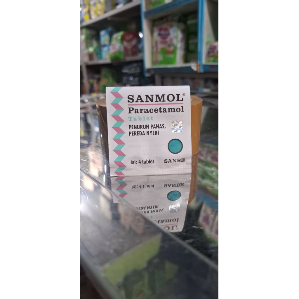 SANMOL TABLET 1 BOX 25 BLISTER 100 TABLET